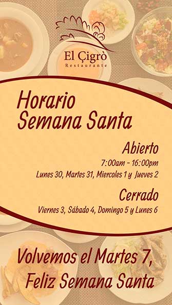 Restaurante El Çigro Alicante Torrellano Elche Comidas Menu del dia